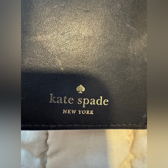 KATE SPADE Black & White Striped Wallet - EXCELLENT CONDITION - Picture 4 of 7